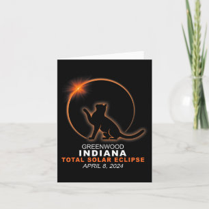 Indiana Total Solar Eclipse 2024 1 Card