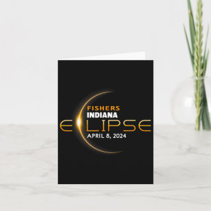 Indiana Total Solar Eclipse 2024  Card