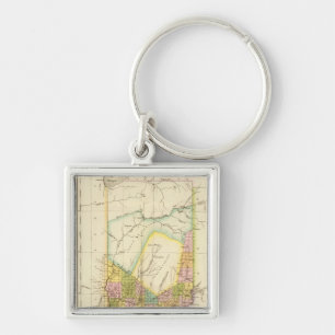 Indiana US Keychain