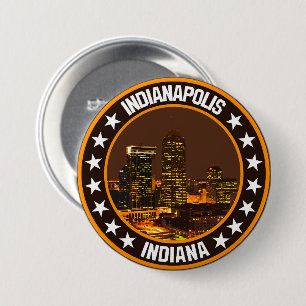 Indianapolis 3 inch round button