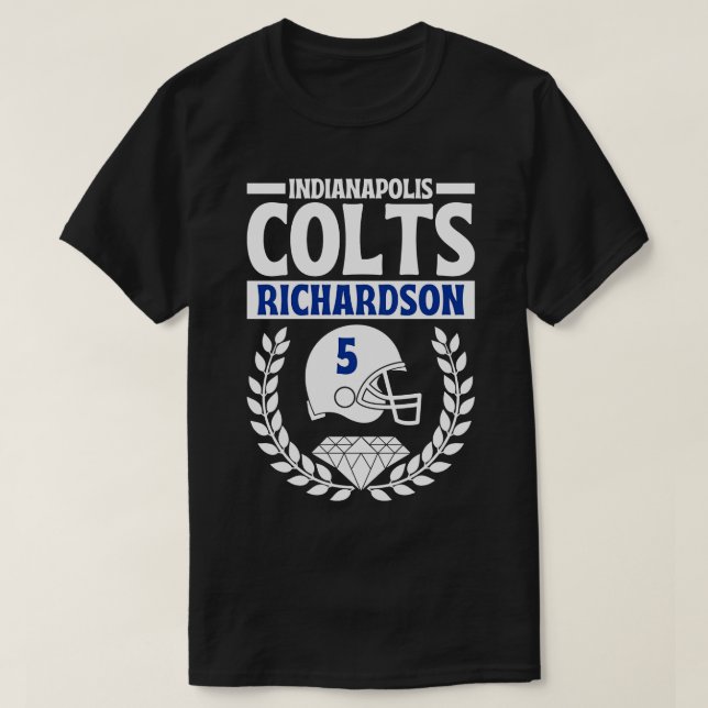 Indianapolis Colts Richardson 5 American  1 T-Shirt (Design Front)