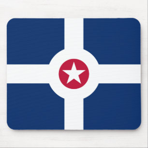 Indianapolis Flag Mouse Pad