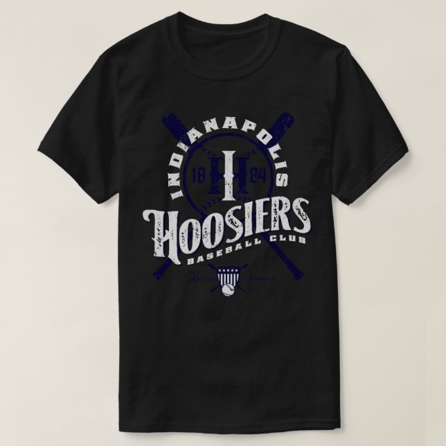 Indianapolis Hoosiers T-Shirt (Design Front)