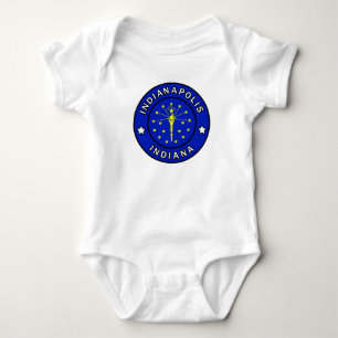Indianapolis Indiana Baby Bodysuit