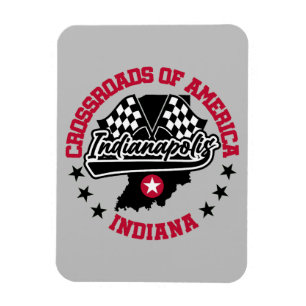 Indianapolis,Indiana Magnet