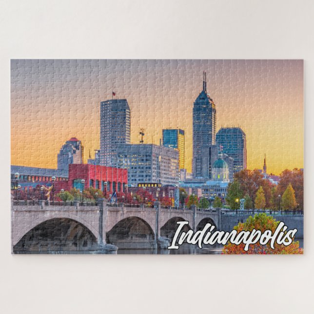 Indianapolis, Indiana, United States Jigsaw Puzzle (Horizontal)