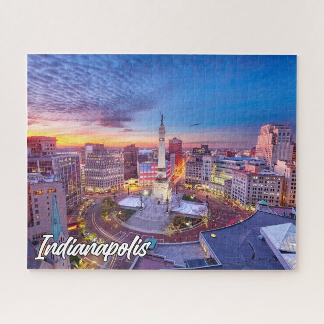 Indianapolis, Indiana, United States Jigsaw Puzzle (Horizontal)