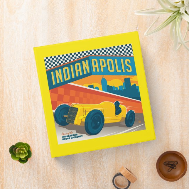 Indianapolis, Indiana | Vintage Racer Binder (In Situ)