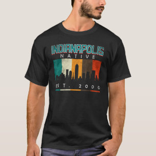 Indianapolis Native Est 2000 T-Shirt