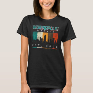 Indianapolis Native Est 2000 T-Shirt