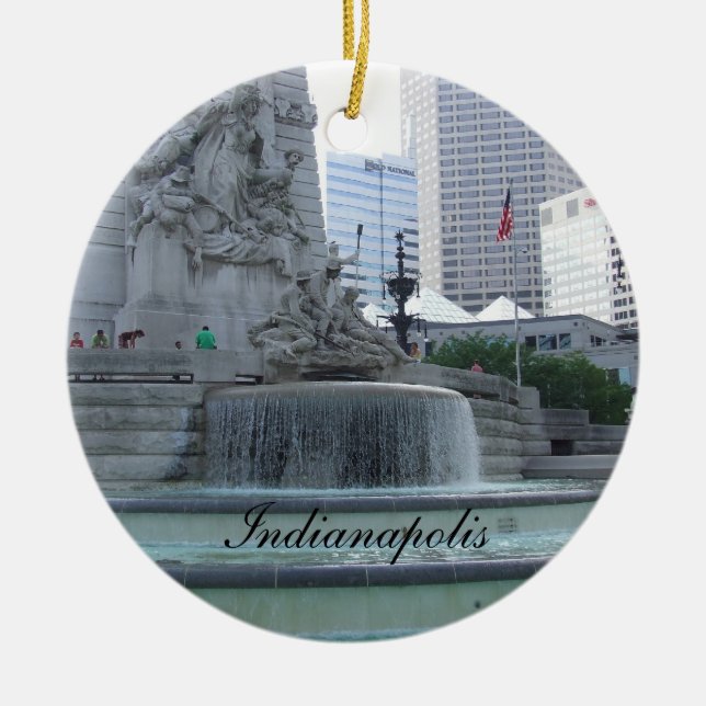 Indianapolis Ornament (Front)