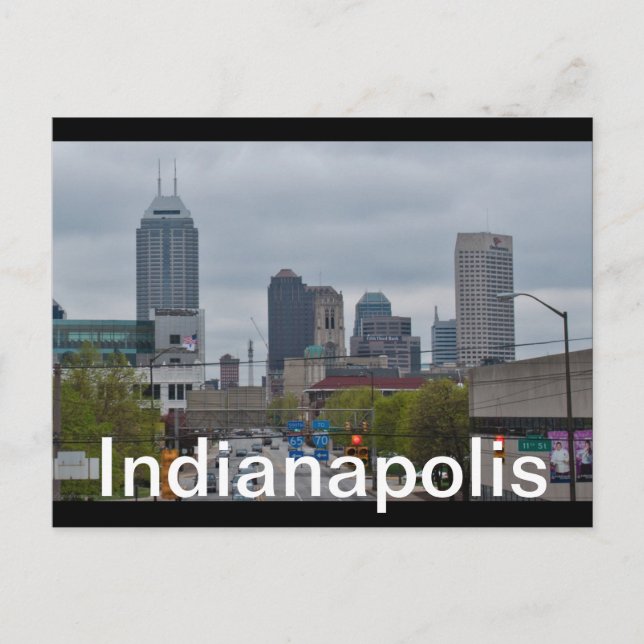 INDIANAPOLIS POSTCARD (Front)