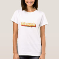 Indianapolis Retro Vintage Text