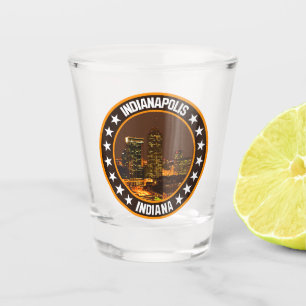 Indianapolis shot glass