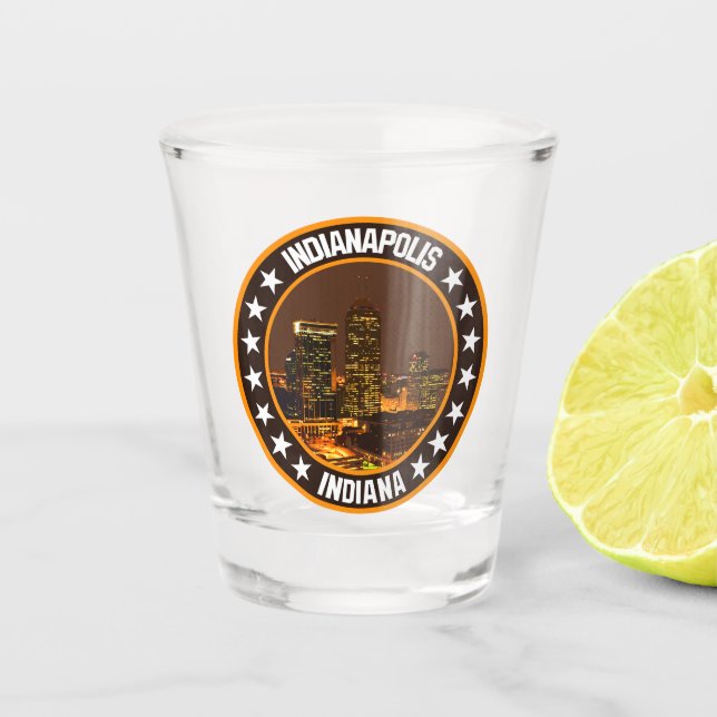 Indianapolis                                       shot glass (Front)