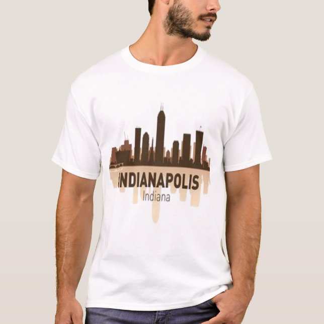 Indianapolis Skyline T-Shirt (Front)