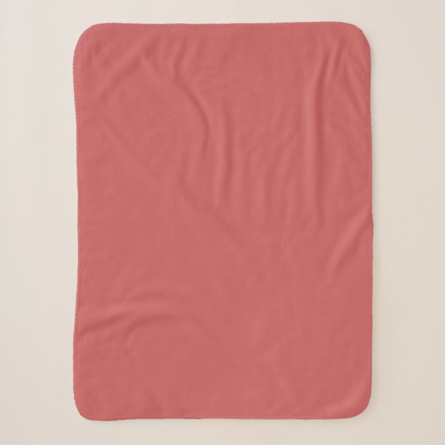 IndianRed Sherpa Blanket (Front)