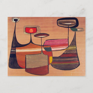 Indians in space #1 postcard