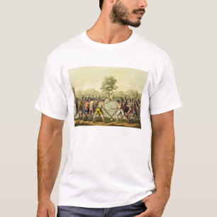 Indians playing Ciueca, Chile, from 'Le Costume An T-Shirt