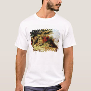 Indians transport furs through Canadian T-Shirt