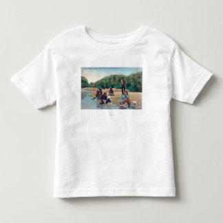 Indians Washing Clothes in the Russian River Toddler T-shirt
