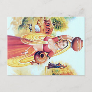 indica postcard