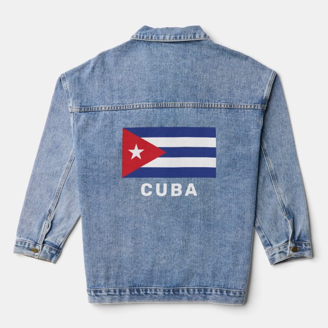 Indicateur Cuba texte personnalisé (Verso)
