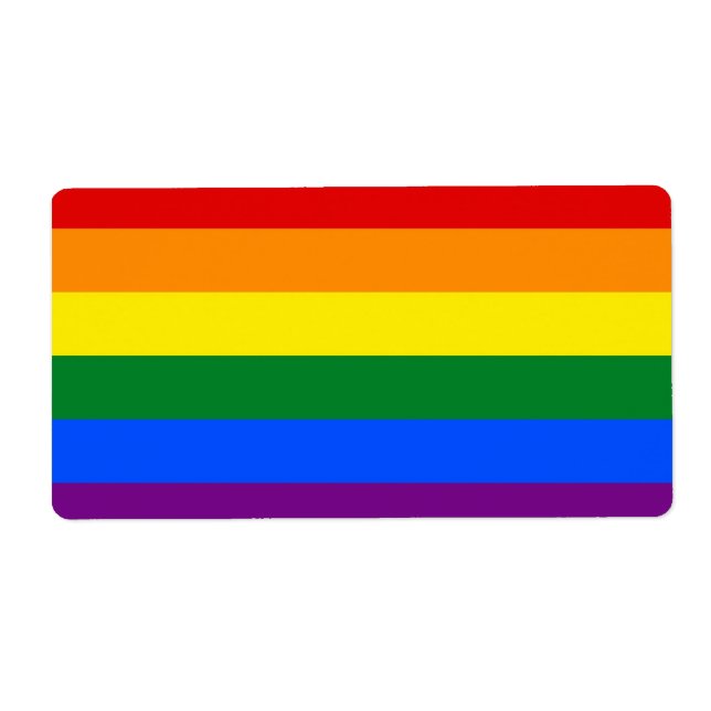 Indicateur de la fierté arc-en-ciel (Devant)