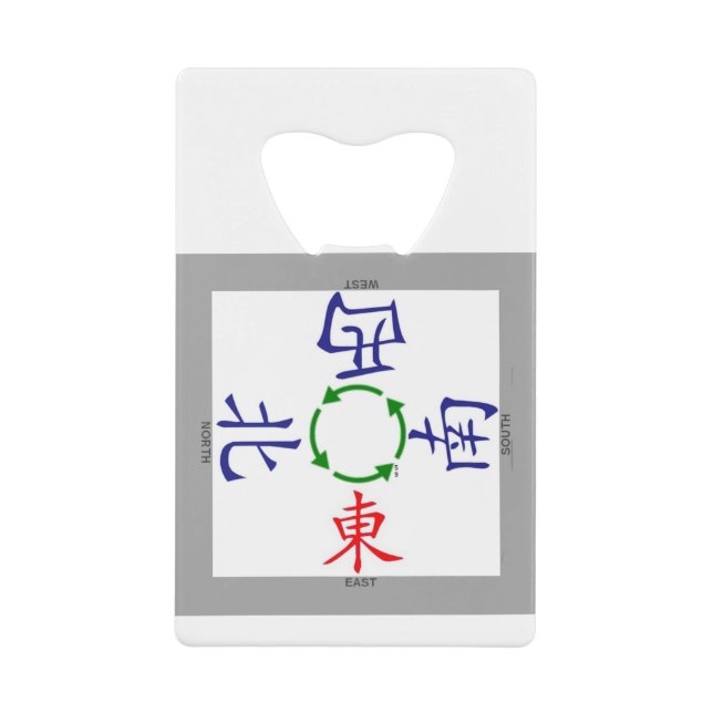 indicateur des vents du mahjong (Devant)