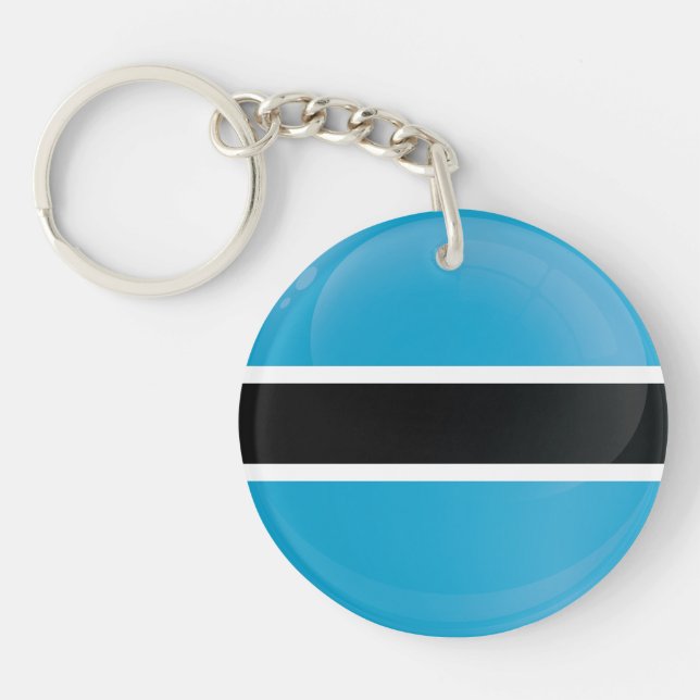 Indicateur d'icône ronde du Botswana (Devant)