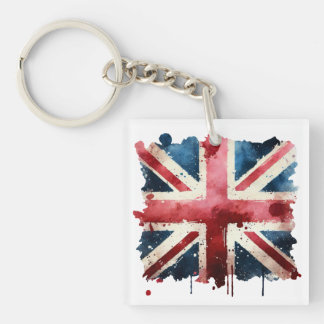Indicateur Union Jack aquarelle