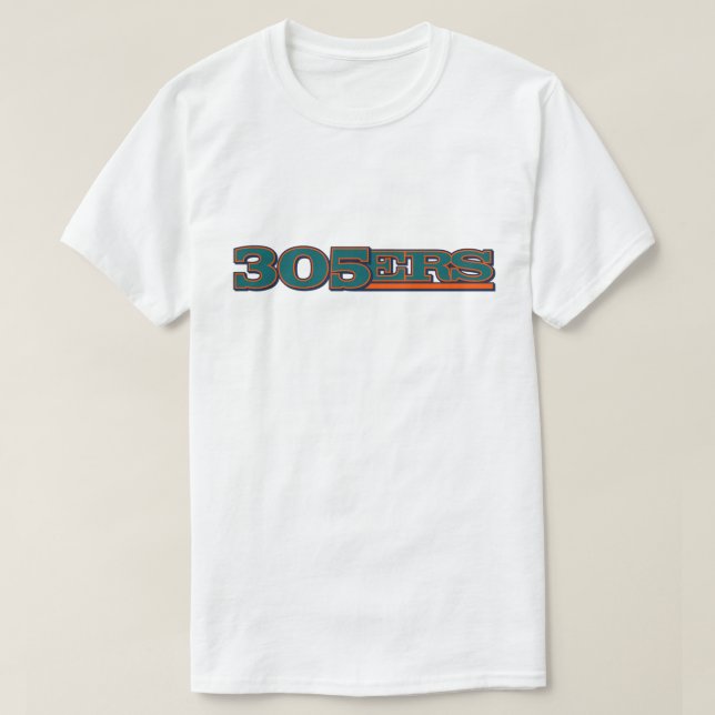 (indicatif régional de Miami) T-shirt 305ers (Design devant)