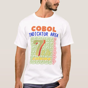 Indicator Area in Cobol Programming T-Shirt
