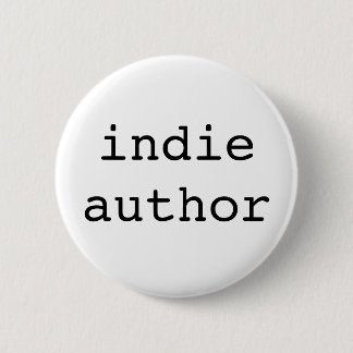 indie author 2 inch round button