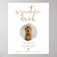 INDIE Bohemian 1 Photo Pet Signature Poster de boi