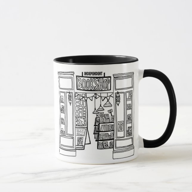Indie Bookshop Mug (Right)