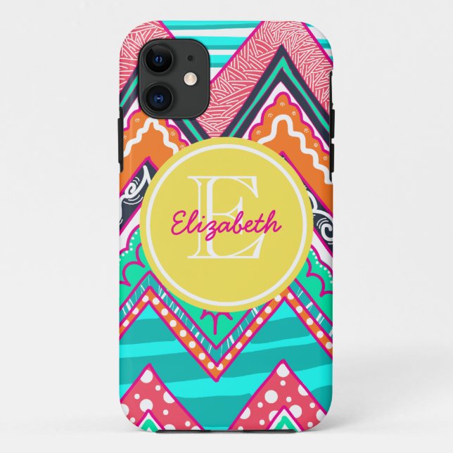 Indie Chevron Case-Mate iPhone Case (Back)