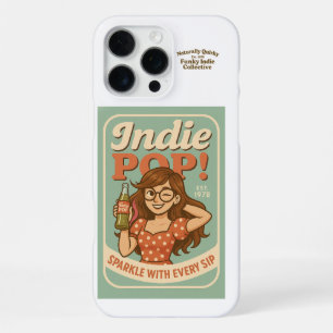 Indie Pop iPhone Case – Retro Soda Label