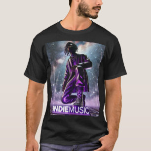 indieMusic Purple-1 T-Shirt