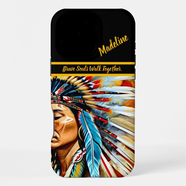 Indigenous Artistic Heritage iPhone Case (Back)