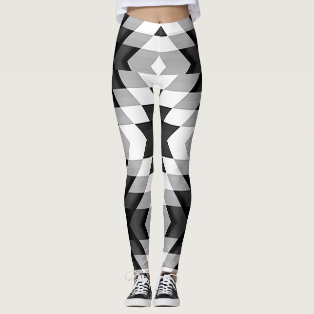 Indigenous Hieroglyphics Leggings (Front)