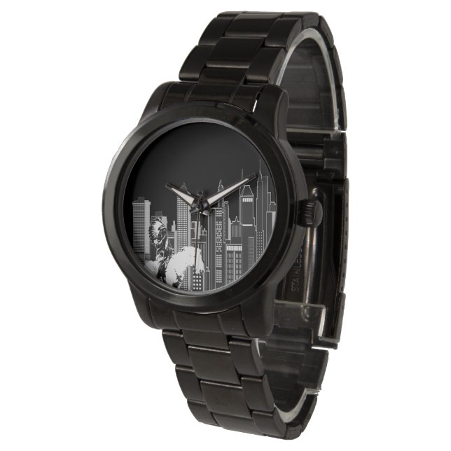 Indigenous Hieroglyphics Watch (Angled)