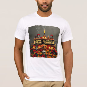 Indigenous Justice Tee Zapotec Skull Protest Art
