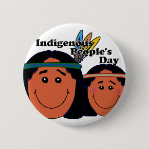 Indigenous People's Day 2 Inch Round Button