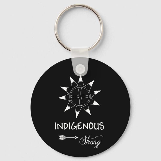 Indigenous Strong Keychain (Front)