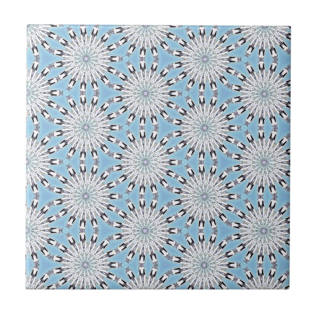 Indigenous Winter Bloom Tile (Front)