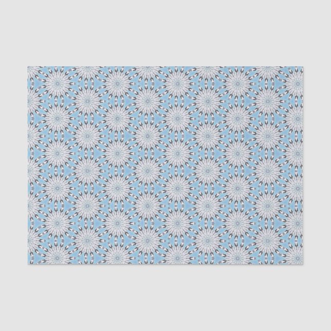 Indigenous Winter Bloom Tissue Paper (Front)