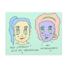 Indigestion | Postcard Print | #overheard