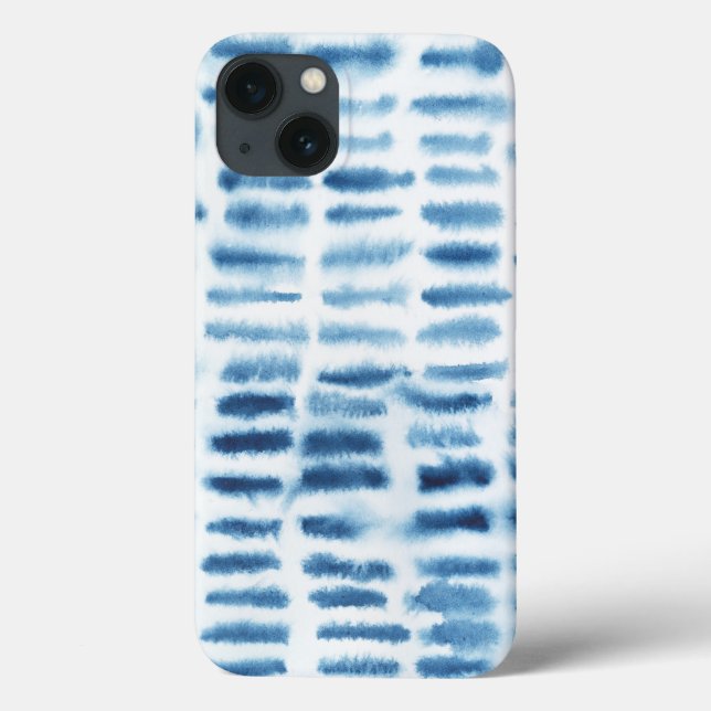 Indigio Watercolor Print Case-Mate iPhone Case (Back)