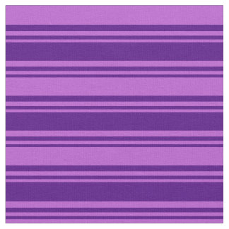 Indigo and Orchid Coloured Pattern of Stripes Fabric